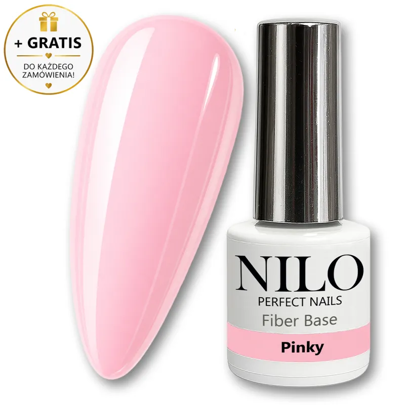 Baza Hybrydowa NILO Fiber Base Pinky 10ml